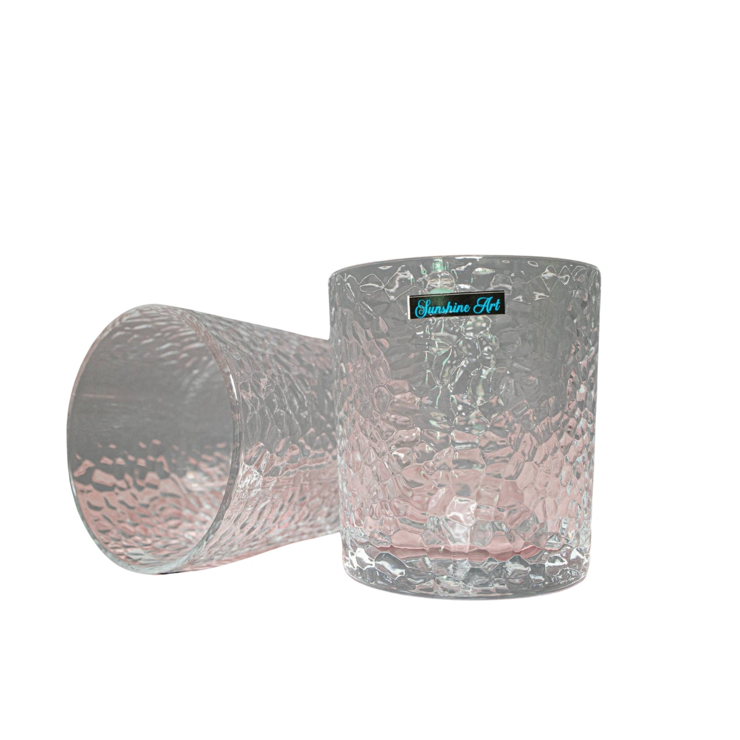 Durable and Stylish Cubic Pattern Glasses for Everyday Use