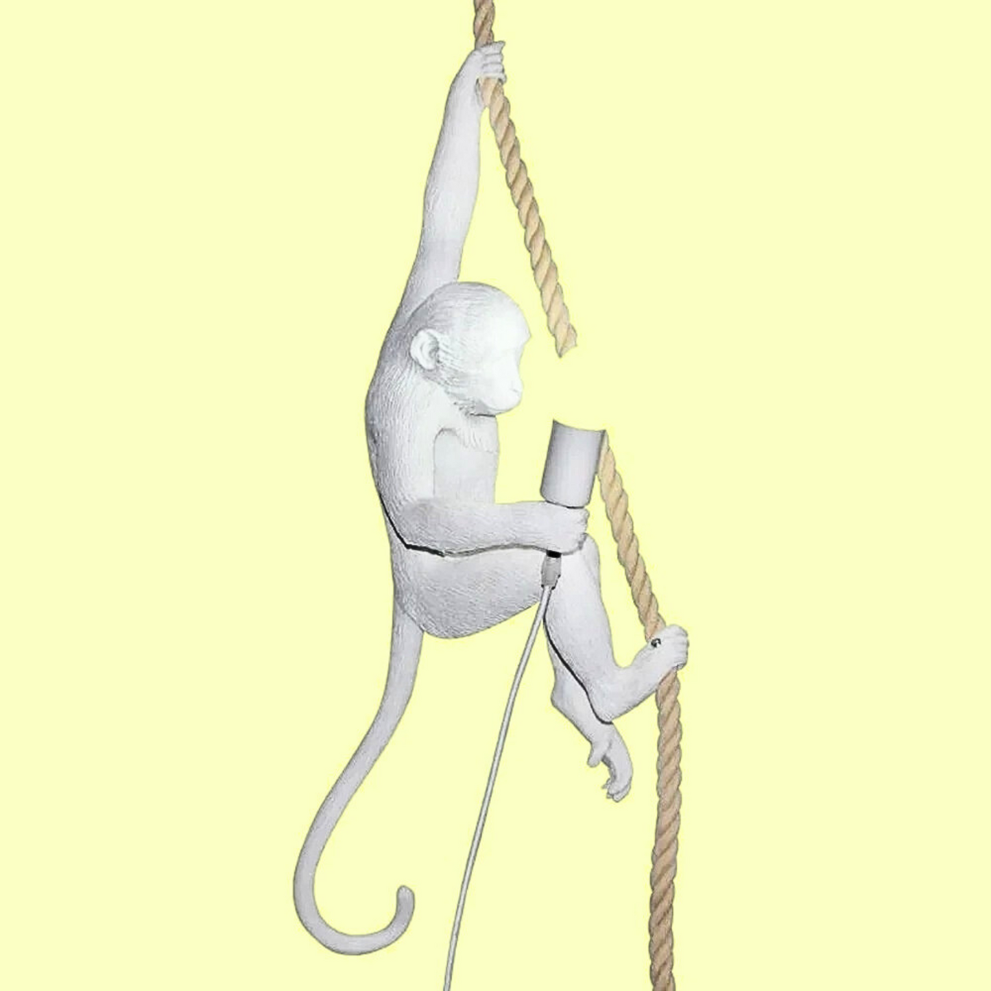 Modern Art Monkey Hanging Light Fixture
