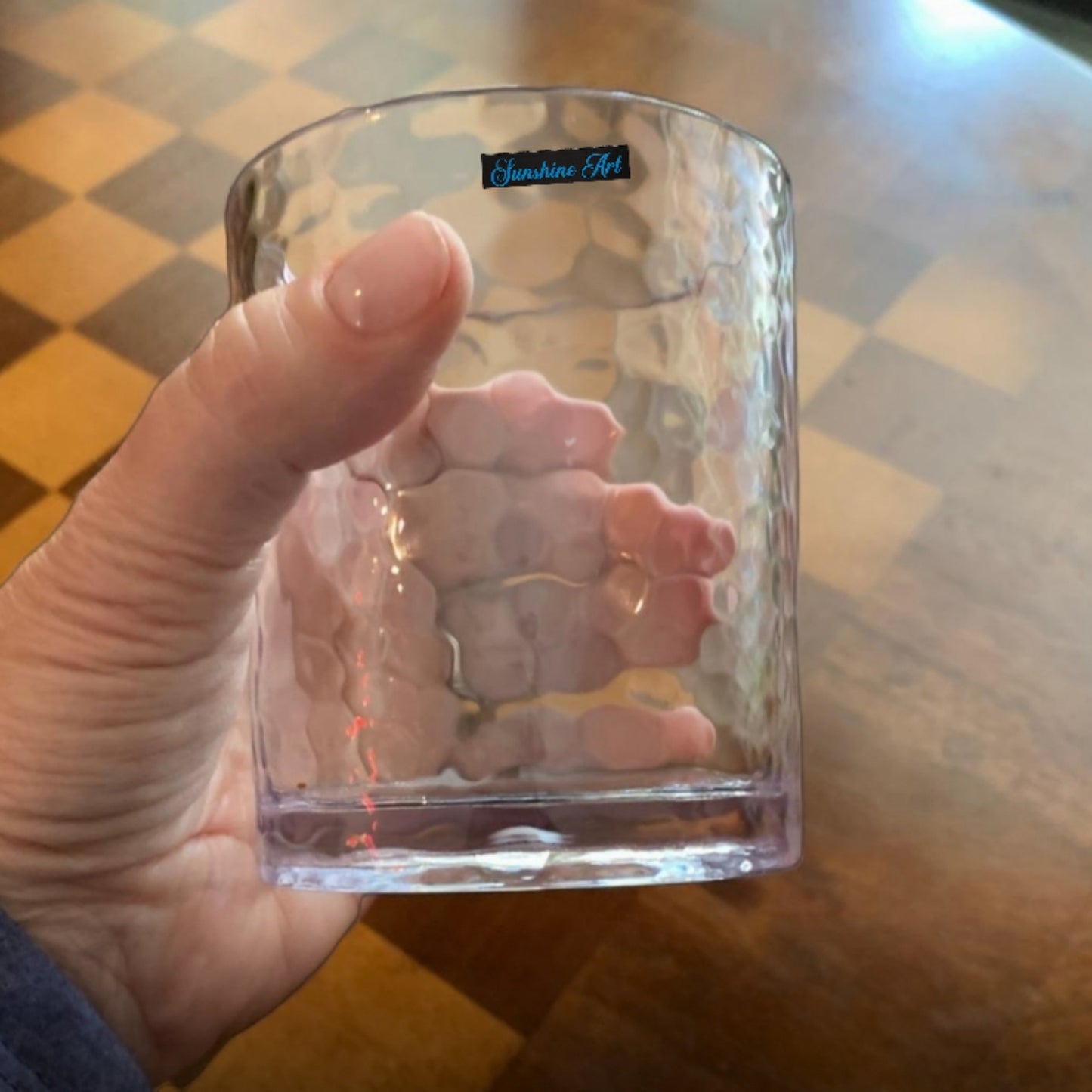 High-Quality Hammer Patterned Glassware