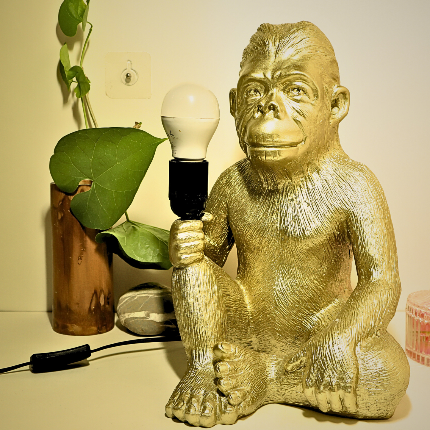 Elegant Gorilla Table Lamp for Modern Home Decor