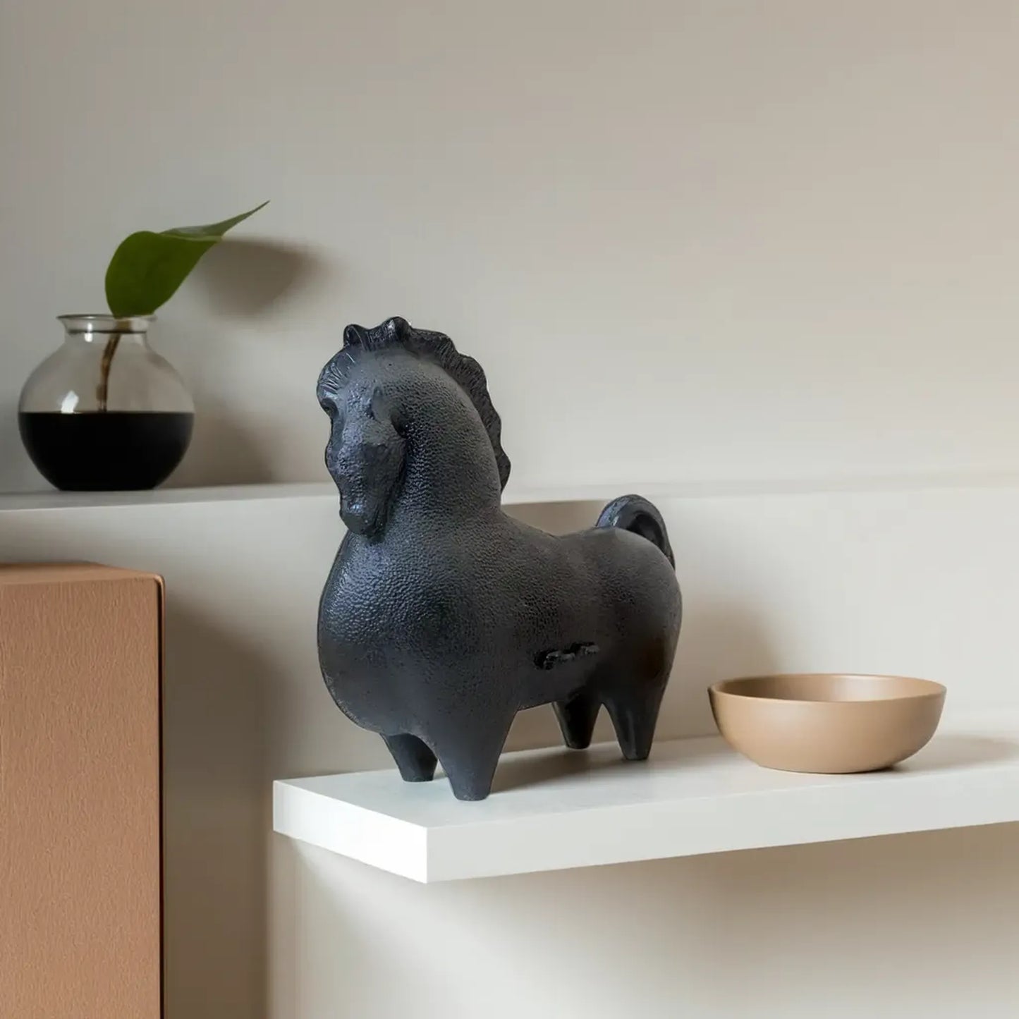 Handcrafted Horse Table Accent