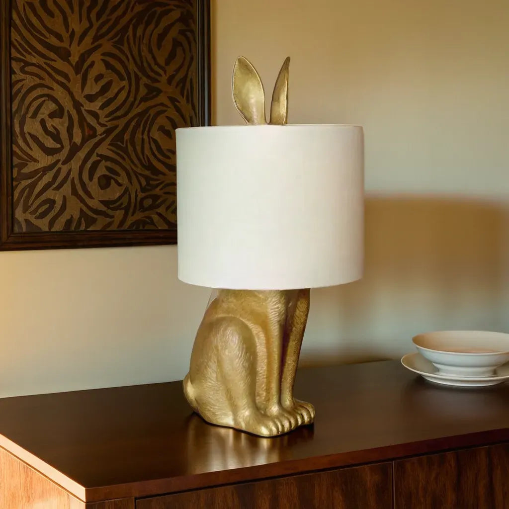 Sophisticated Rabbit Table Lamp for Home Decor