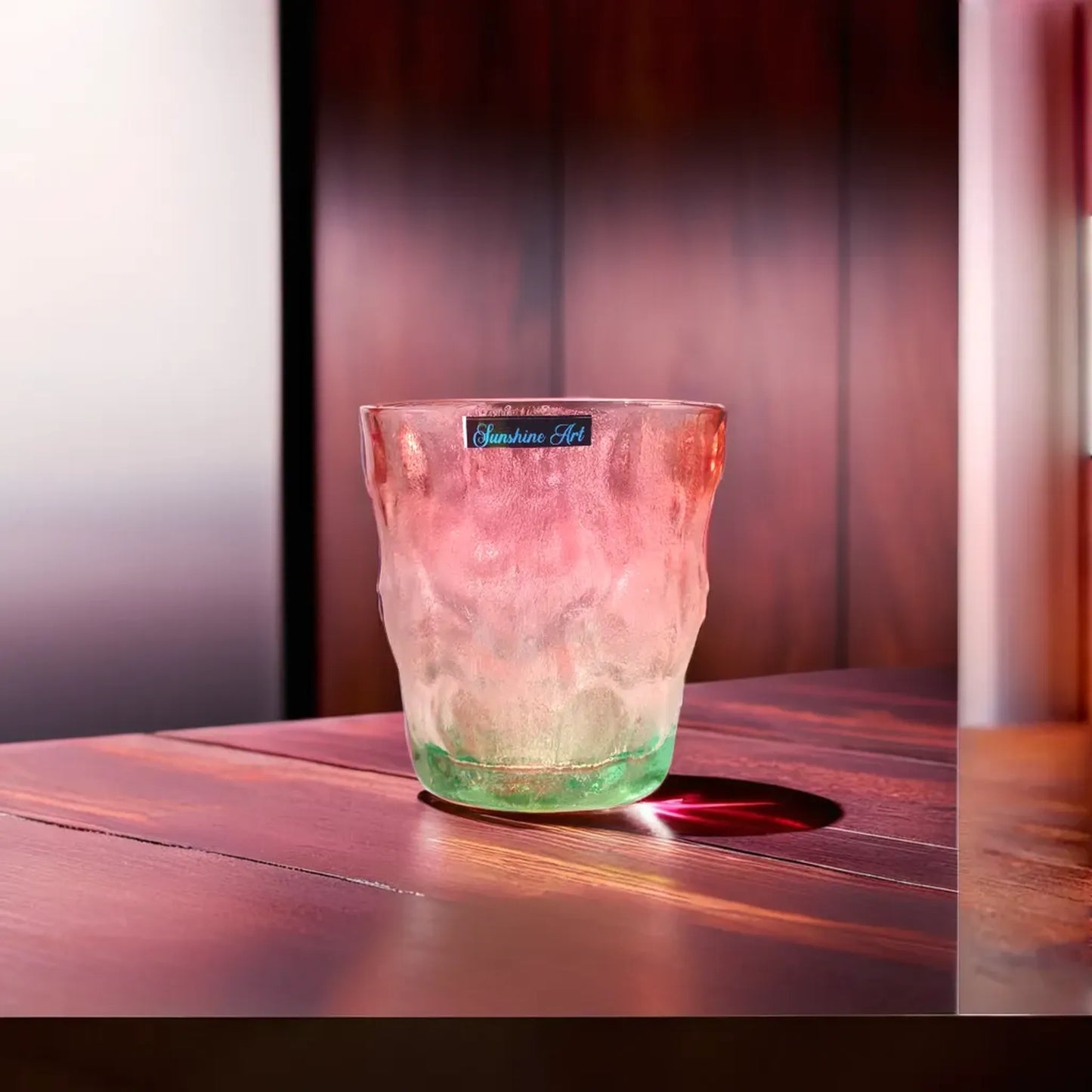Versatile Glacier Patterned Frosted Drinkware
