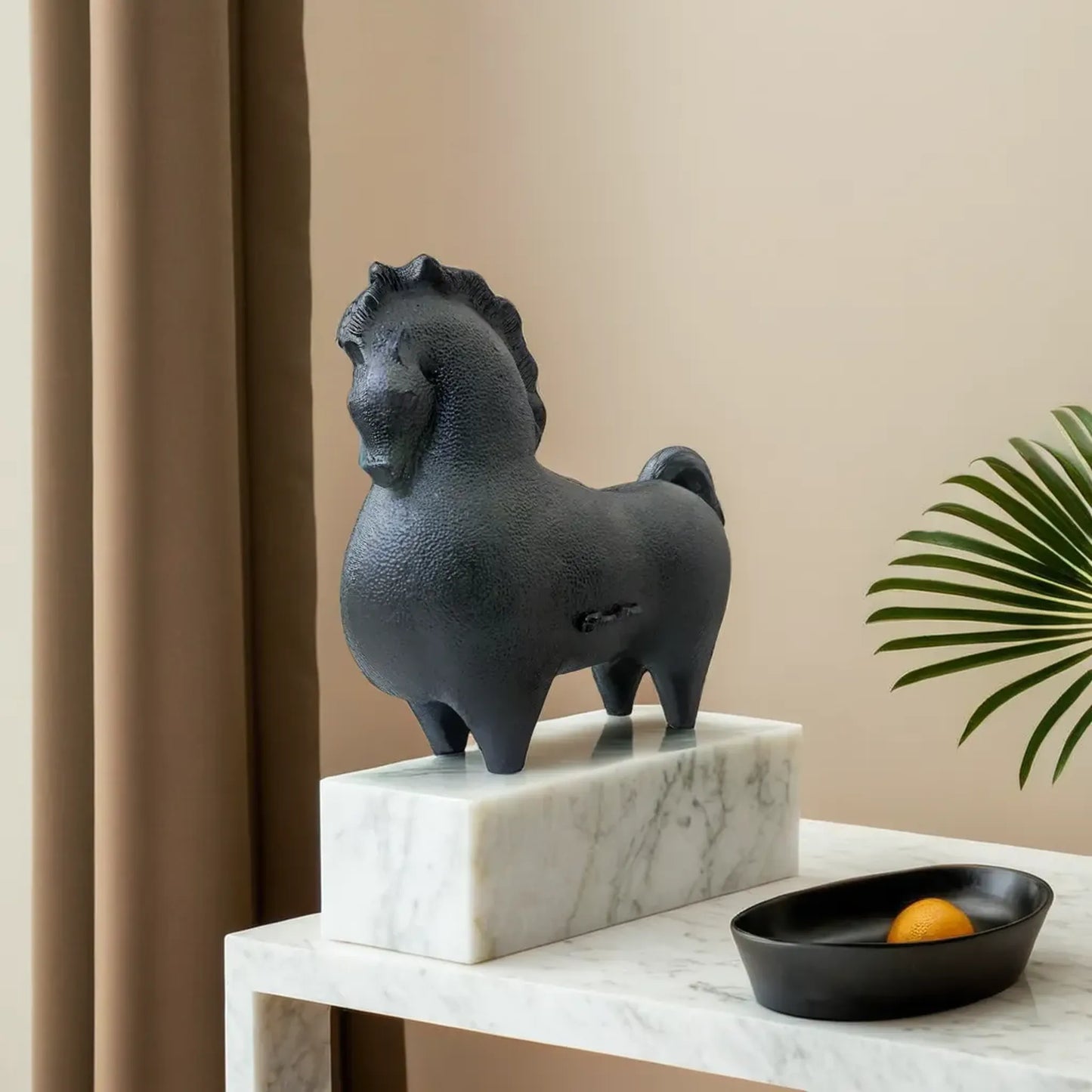 Handcrafted Horse Table Accent