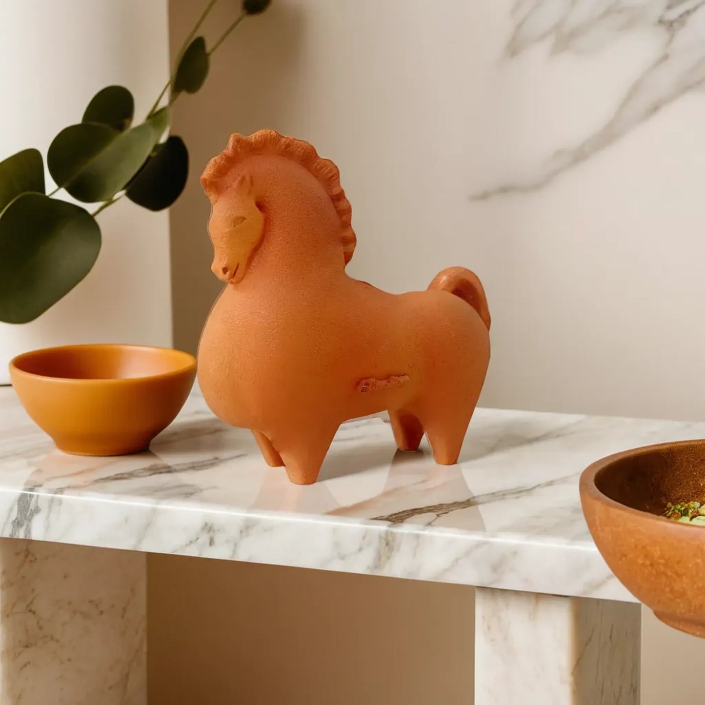Handcrafted Horse Table Accent