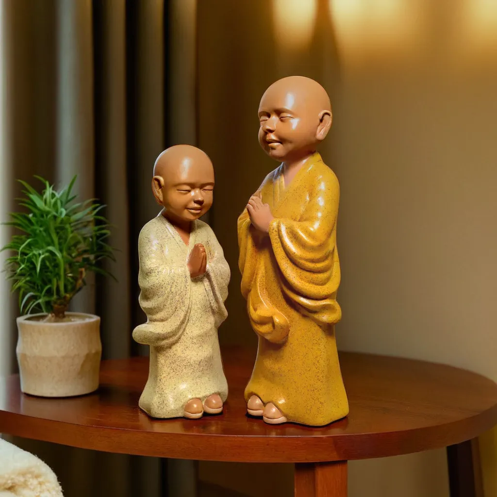 Surreal Monk Of the World -Namaste Monk