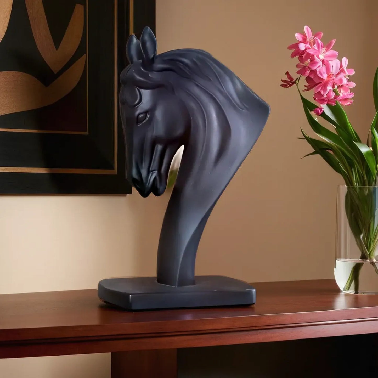 Surreal Statement Stallion Statue