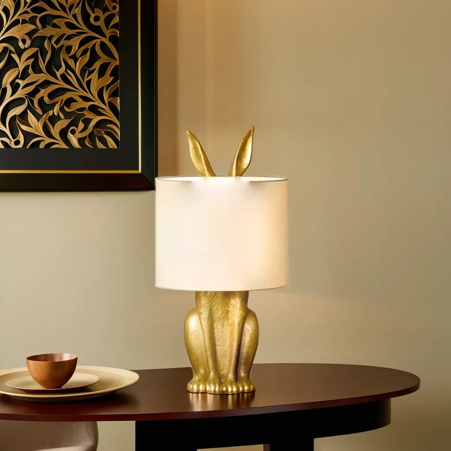 Modern Rabbit Lamp for Living Room