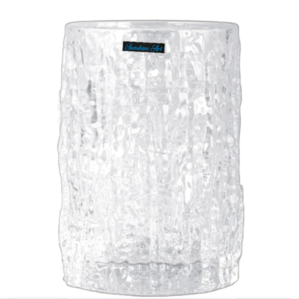 Premium Borosilicate Glasses with Chisel Design for Hot and Cold Beverages
