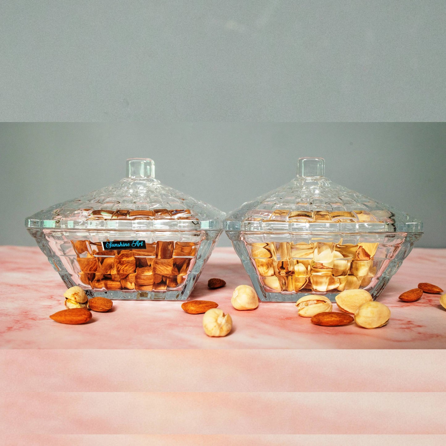 Clear Glass Preserving Jar with Airtight Lid