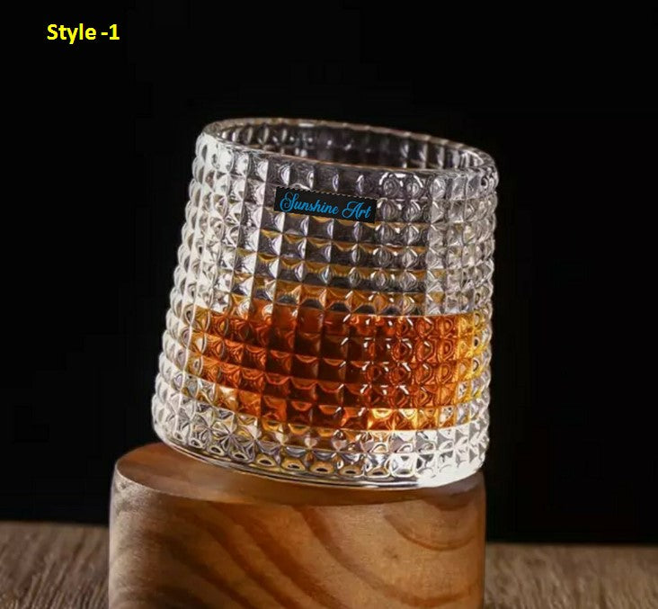 Whiskey Lover's Crystal Glass Set