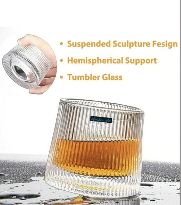 Luxury Rolling Whiskey Glassware