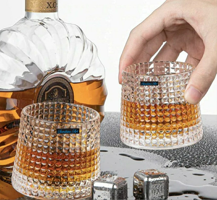 Unique Rocking Whiskey Tumbler