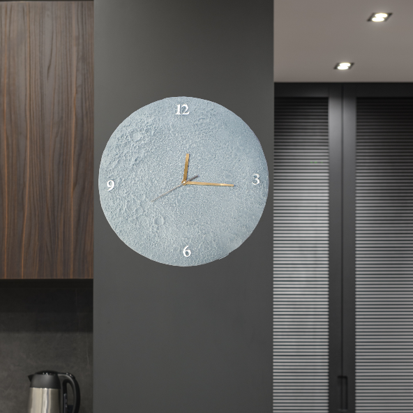 Moon Wall Clock