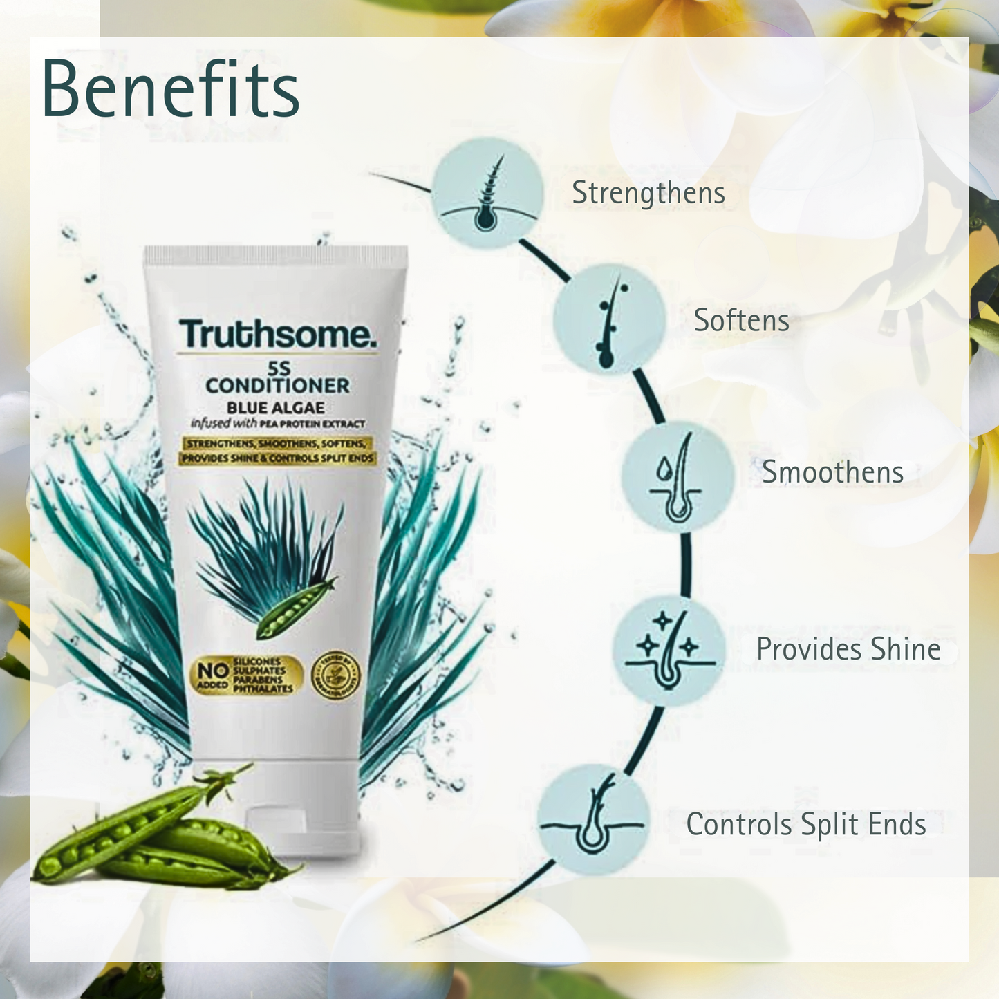 Genuine Radiance: The Truthsome Hair Conditioner-Blue Algae